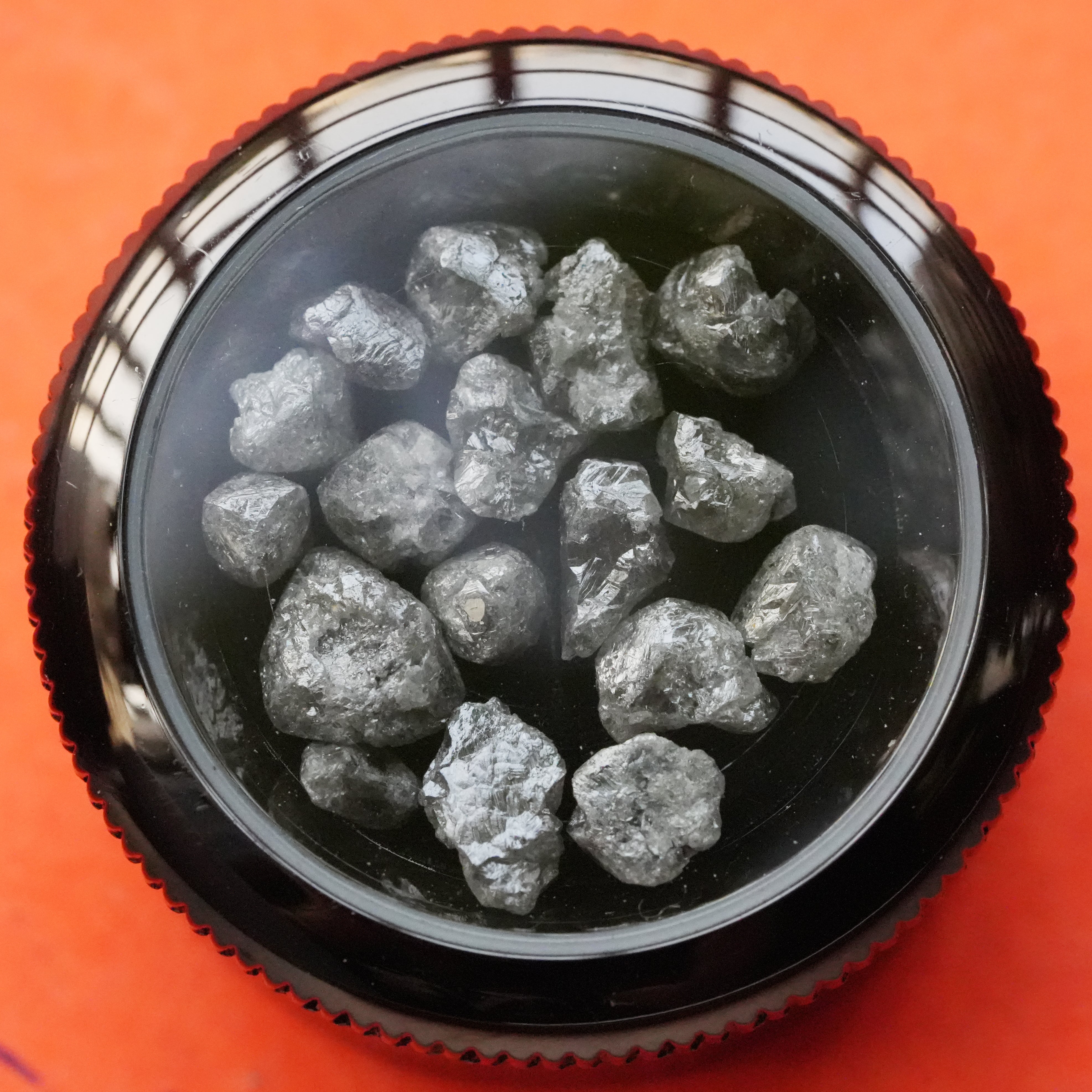 3 PCS African Diamonds 1.00 C.T.W Natural Gray Diamond, Raw Diamond Jewellery, Fancy Rough Diamond, Loose Diamonds, Uncut Diamond,