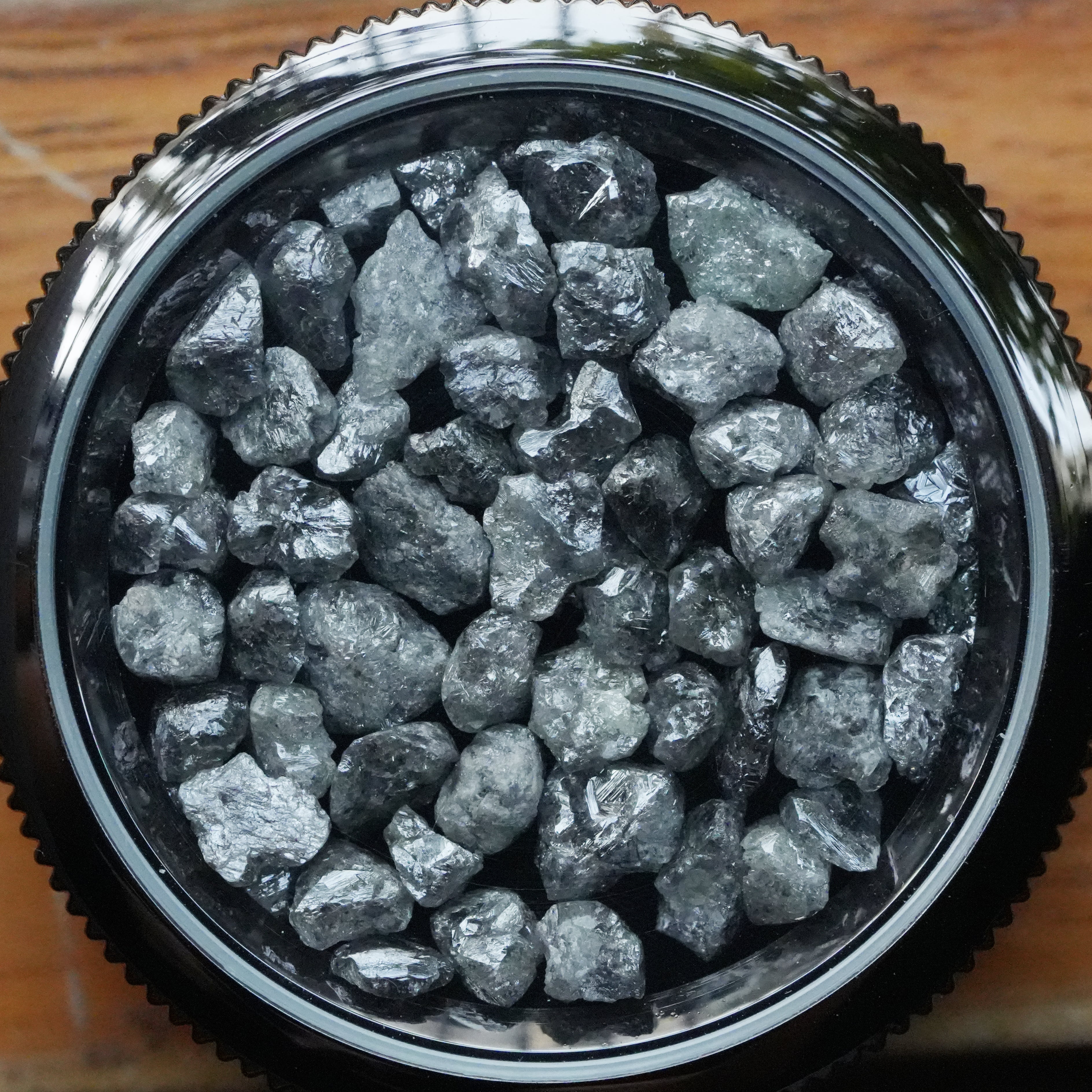 3 PCS African Diamonds 1.00 C.T.W Natural Gray Diamond, Raw Diamond Jewellery, Fancy Rough Diamond, Loose Diamonds, Uncut Diamond,
