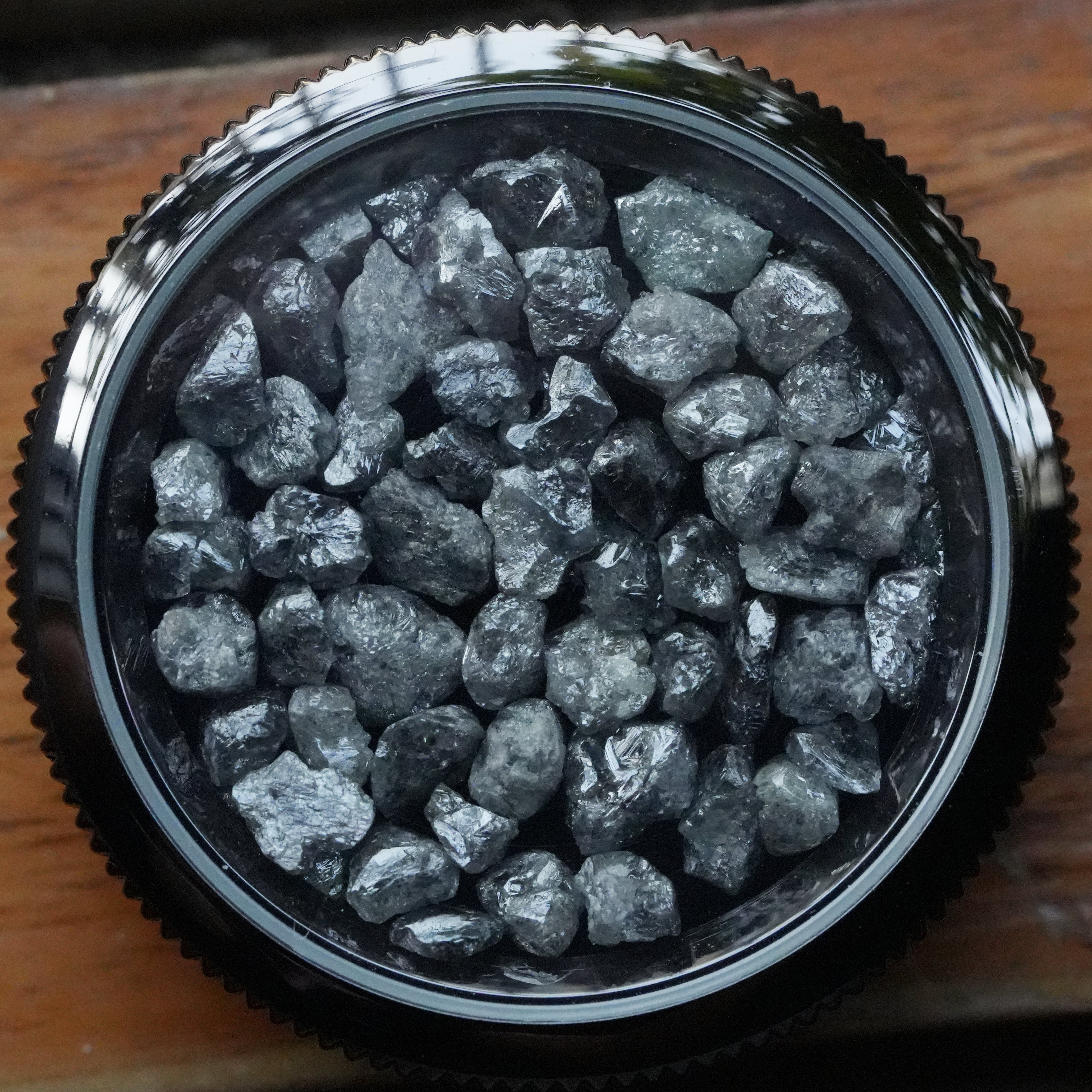 3 PCS African Diamonds 1.00 C.T.W Natural Gray Diamond, Raw Diamond Jewellery, Fancy Rough Diamond, Loose Diamonds, Uncut Diamond,