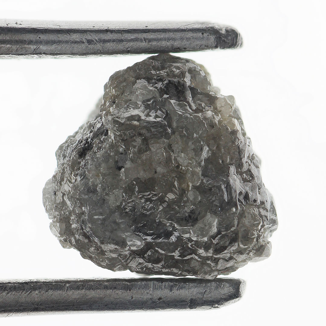 Fantastic 2.31 Carat African Gorgeous Grayish Color Rough Loose Natural Diamond